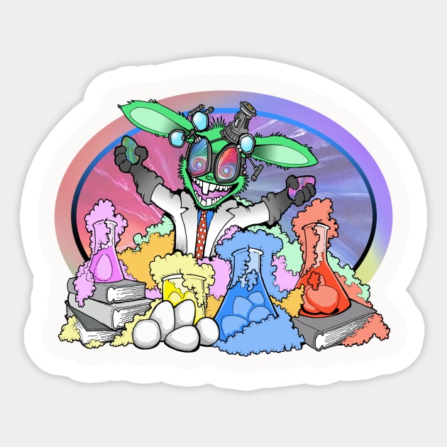 Easter Science Sticker by inkninja